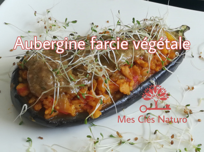 Aubergine Farcie Végétarienne